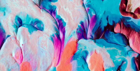 Quirky and Playful Technicolor Wonderland with a Burst of Colors and Abstract Geometric Shapes