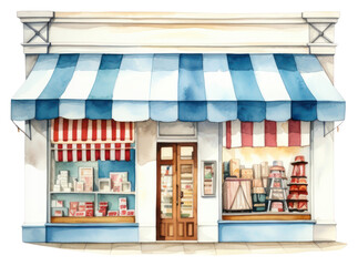 PNG  Store awning white background architecture. 