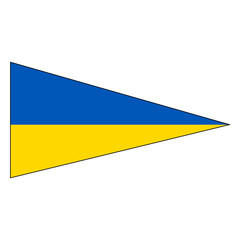 Ukraine Flag Vector