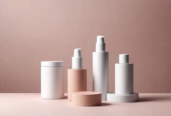 white cosmetic container