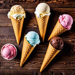 ice cream collection