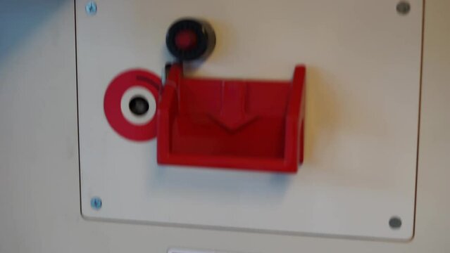 stop valve on the train