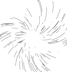 Sun burst, star burst sunshine. Radiating from the center of thin beams, lines. Dynamic style. Abstract explosion, speed motion lines from the middle, radiating sharp