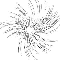 Sun burst, star burst sunshine. Radiating from the center of thin beams, lines. Dynamic style. Abstract explosion, speed motion lines from the middle, radiating sharp - 787416079