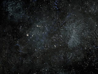 Beautiful abstract dark background, stylized as a night starry sky.