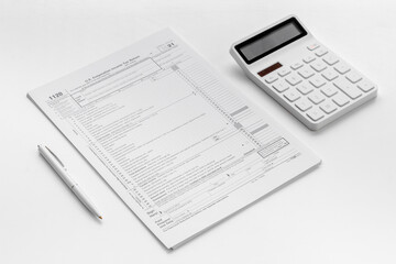 Tax forms 2024 with the calculator. Income Statement. Paying the tax rate