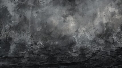 Monochrome Abstract Textured Background with Dark Tones - obrazy, fototapety, plakaty