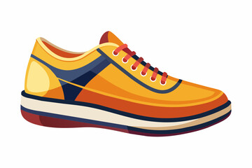 shoe vector illustration white background 