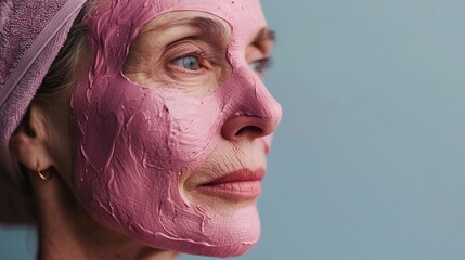 Fototapeta premium cosmetic face mask.