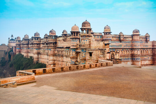 Gwalior Fort or Gwalior Qila, India
