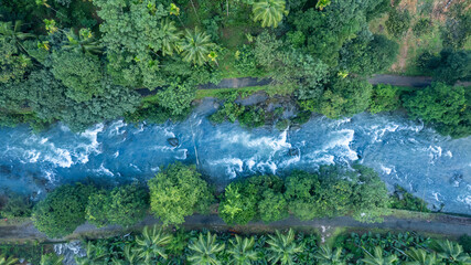 A beautiful waterfall in Kerala 