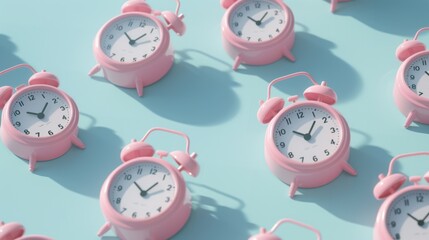 A Gathering of Pink Alarms