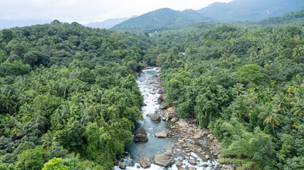 A beautiful waterfall in Kerala 