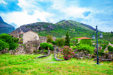 Bar old town in Montenegro