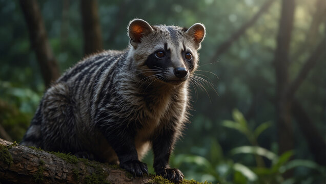civet in the jungle 