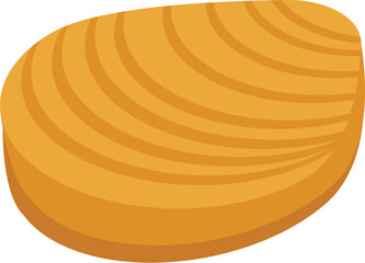 Pearl conch icon isometric vector. Sea food element. Underwater animal