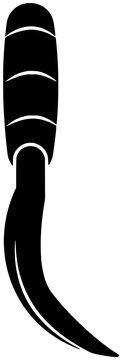 recommend clip art: scythe illustration sickle silhouette farm logo agriculture icon labor outline gardening rural farming farmer male man black worker cutting shape manual grass gardener for vector graphic background