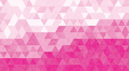 Pink triangle abstract background