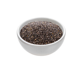 Chia seeds in bowl transparent png