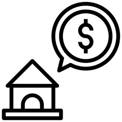MONEY,property,cash,price,house,dollar.svg