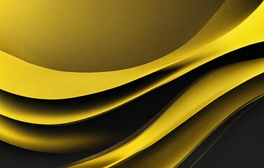  Photo Smooth golden wave background HD abstract background with smooth flowing curves
