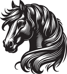 horse illustration