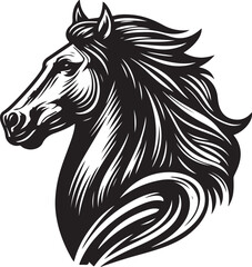 horse illustration