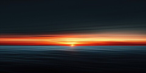 Abstract Background, Streaked Sunrise with Vivid Red and Dark Blue Tones,