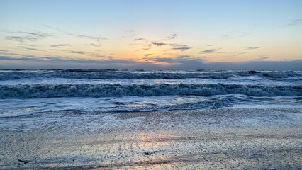 Amelia Island Florida Ocean Waves