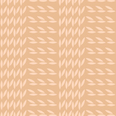 Knitted texture. Beige color. Imitation knitted texture for the background. Hand work. Vector. Graphics. Use for backgrounds, covers, collages, web design and printing.