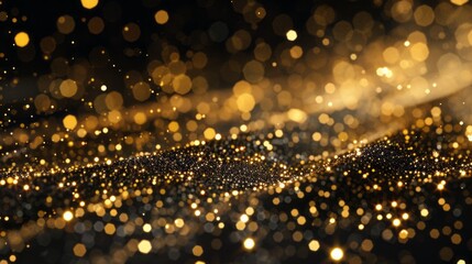 gold glitter background.