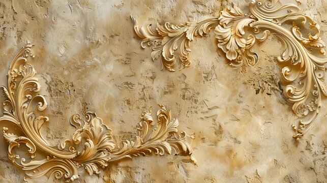 Elegant Venetian stucco texture ideal for luxurious background applications