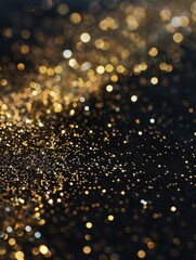 gold glitter background.