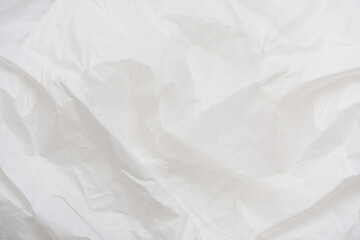 Plastic bag as a background.