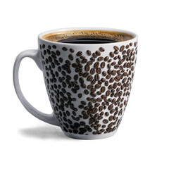 Coffee cup with white background