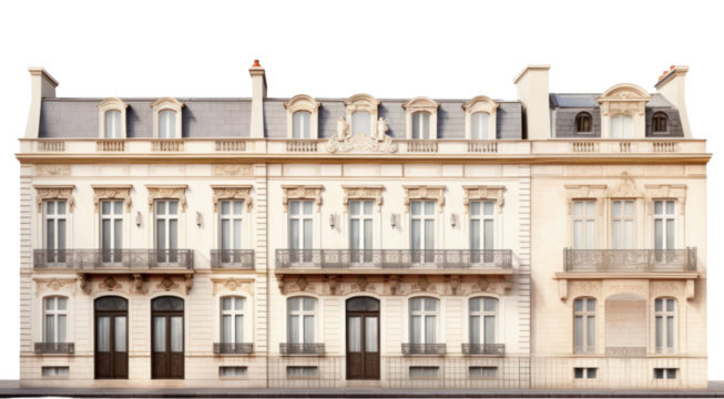 PNG  Paris row house architecture building window