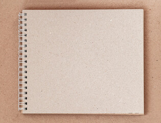 Texture of paper for artwork, notebook, on spiral for sketches, modern background, copy space