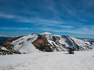 mountains in spring. Carpathians Ukraine
