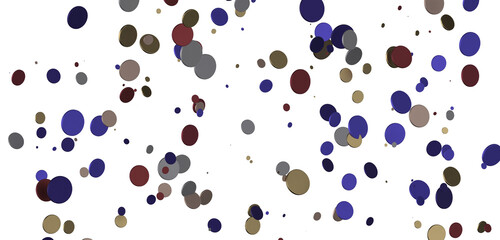 gold  Bliss: Exquisite 3D Illustration of Blissful gold Confetti