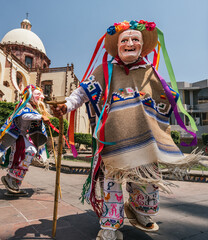 Danza de los viejitos, traditional Mexican dance originating from the state of Michoacan, Mexico....