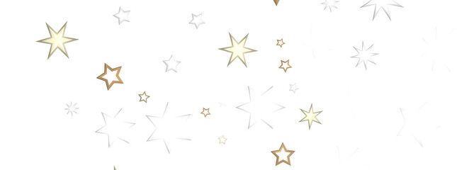 Celestial Extravaganza: 3D Illustration Captures the Beauty of Falling Stars