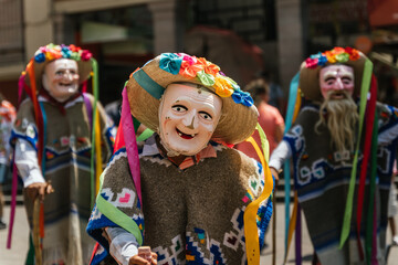 Danza de los viejitos, traditional Mexican dance originating from the state of Michoacan, Mexico....