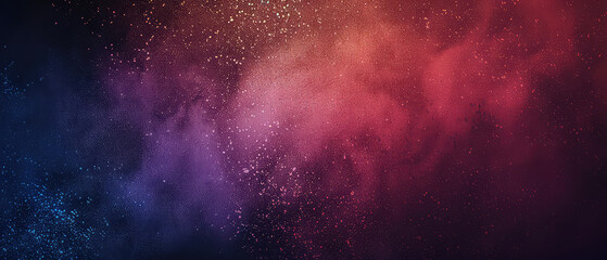Colorful cosmic dust cloud texture