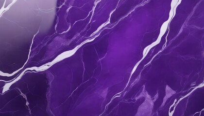 Glossy purple marble textured background