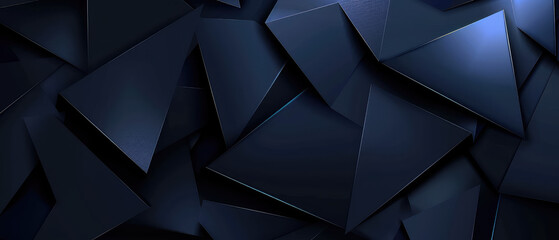 Abstract geometric pattern in blue tones