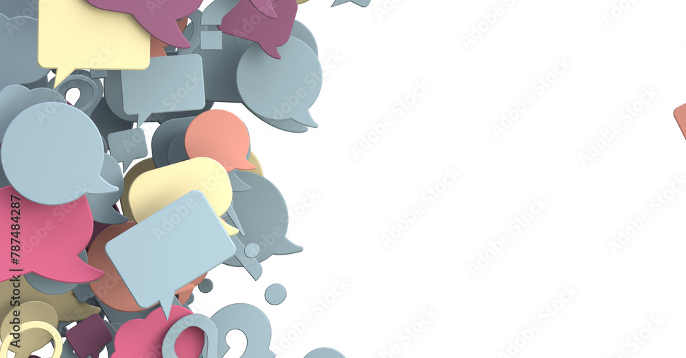 Poster express envelope and parcel abstract technology background. Business quantum internet network communication and high speed parcel