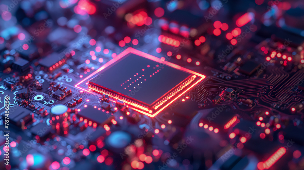 Poster a semiconductor-based optical receiver for high-speed communications, with details illuminated by na