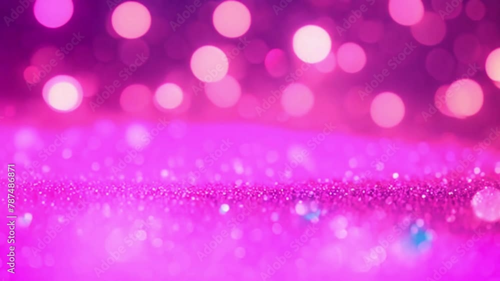 Poster abstract background with bokeh