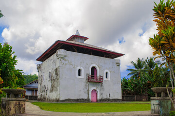 Beverwijk Fort. one of the Dutch colonial forts in Indonesia