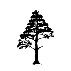 Tree Silhouette Vector Clipart